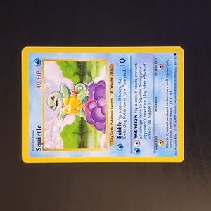 Squirtle Base Set Shadowless 63/102 (NM)!